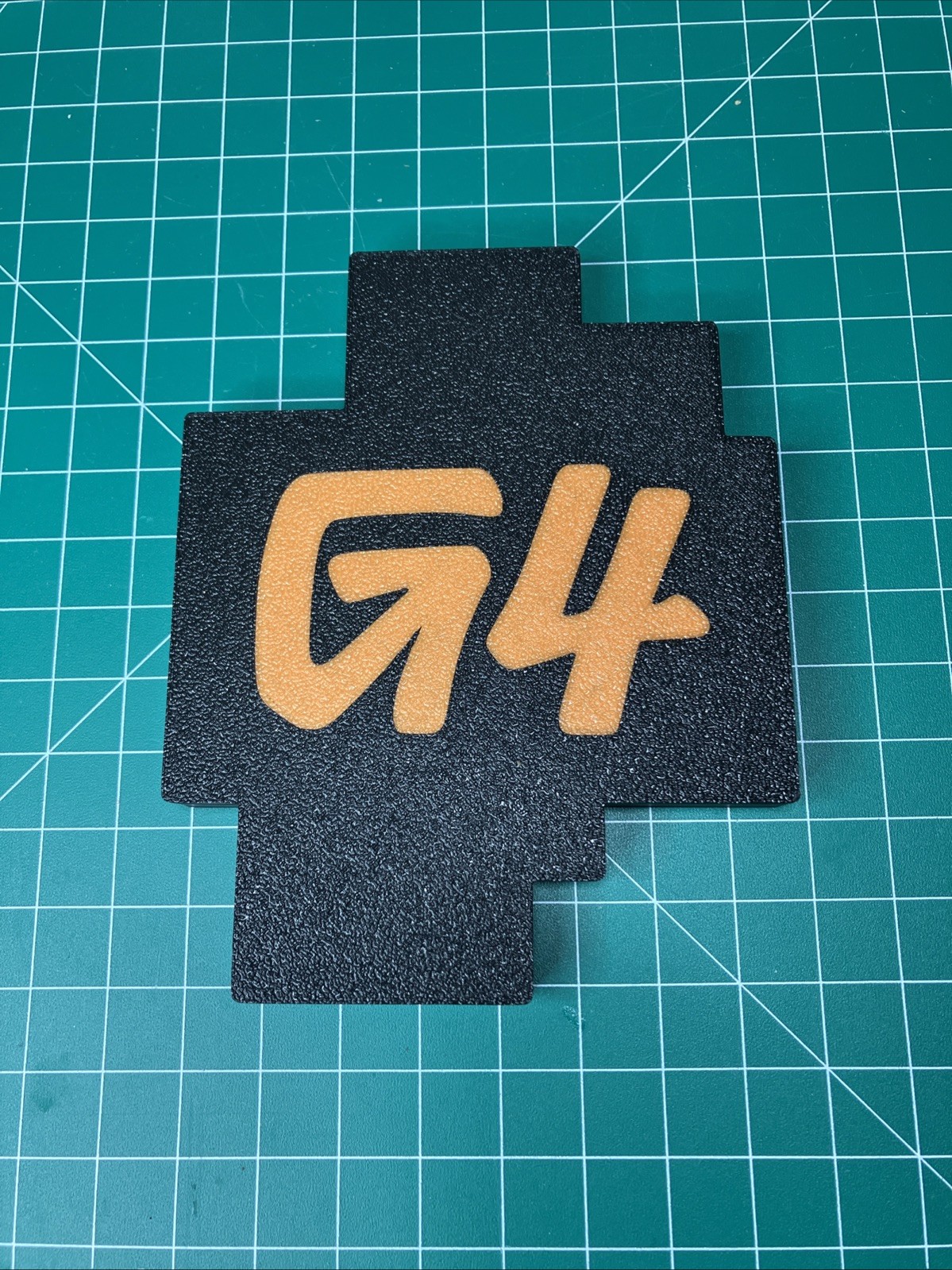 3D Printed G4 TV Television Sign Logo Display Fan Art Attack Of The Show