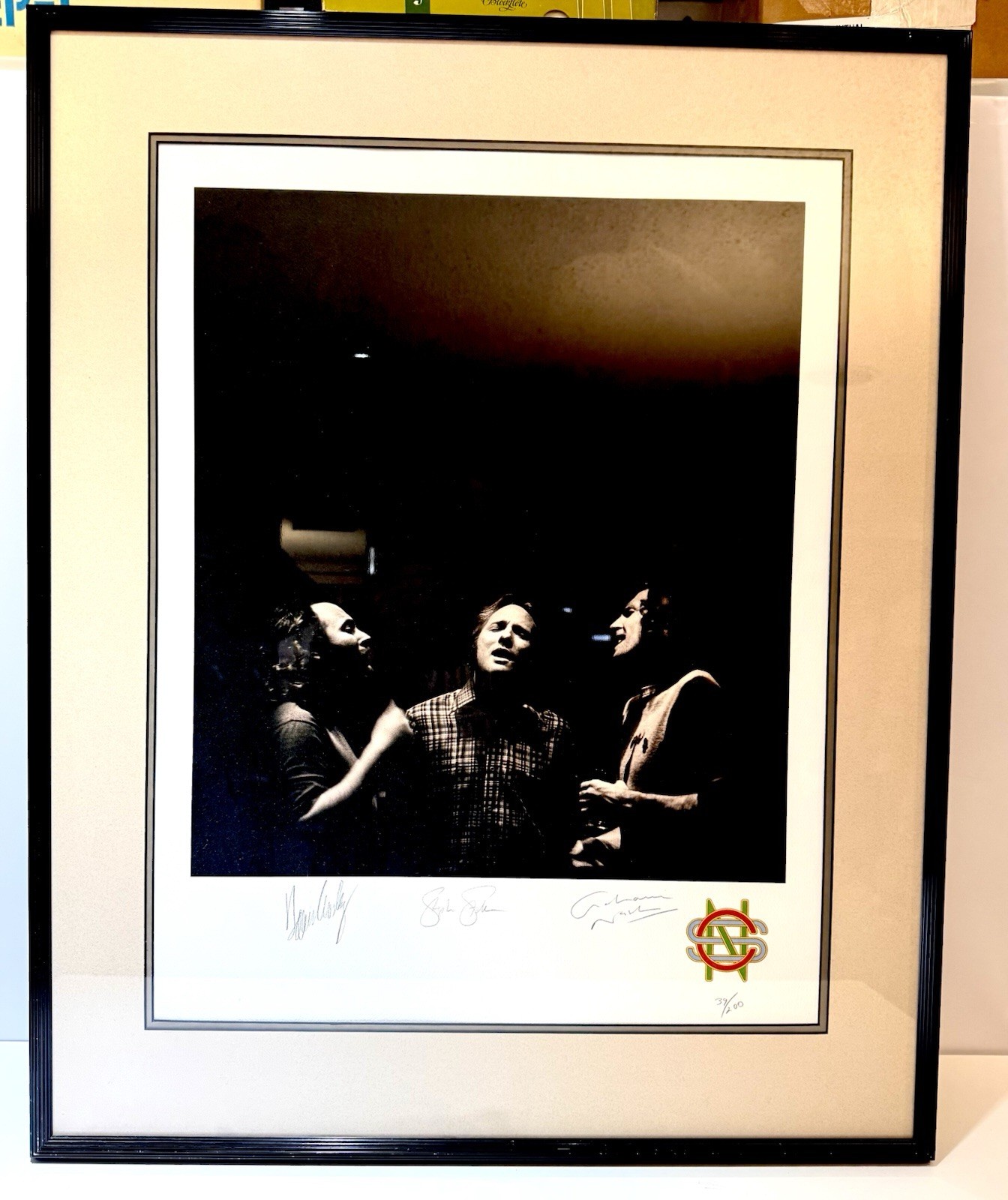 Crosby, Stills & Nash Signed Limited Edition “CSN” Original Giclee Print!