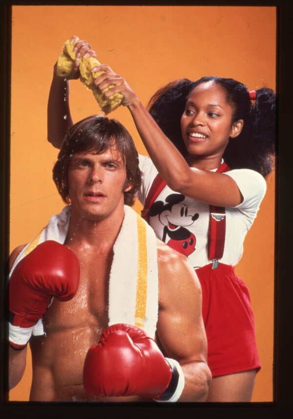 The Contender Tina Andrews Marc Singer Barechested Boxer Original Transparency