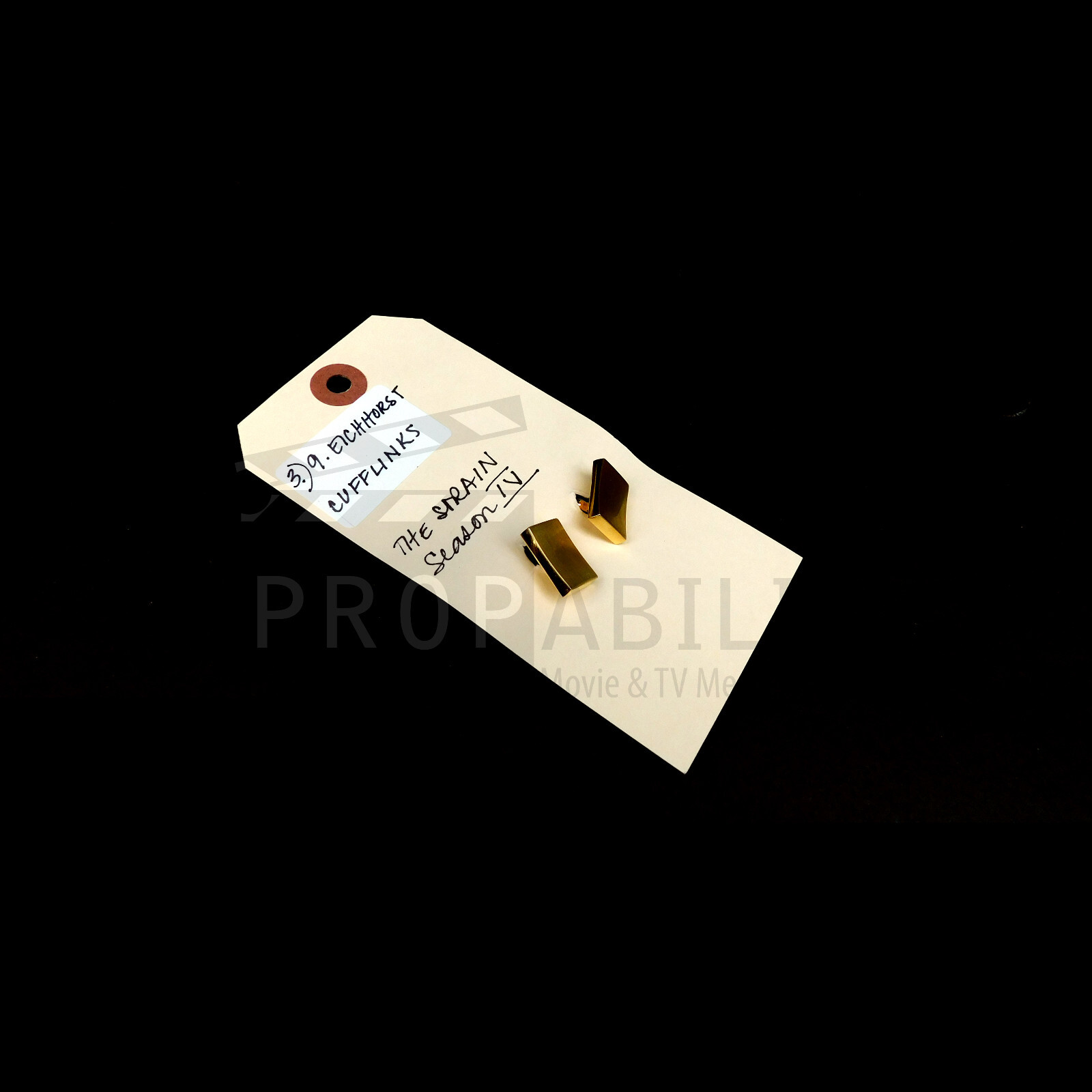 STRAIN Eichhorts Cufflinks Original Prop (0285-1666)