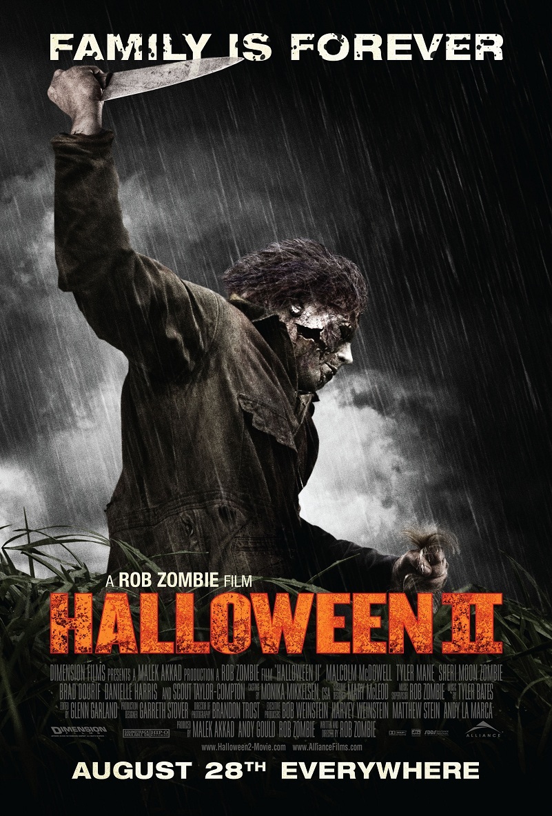 Halloween II movie poster print : 11 x 17 inches – Rob Zombie (style b)