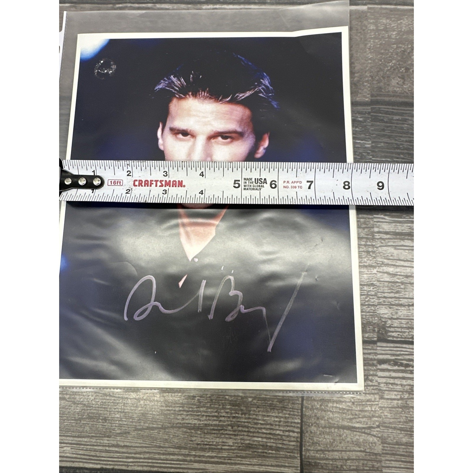 David Boreanaz Autographed Original 8×10 Photo Authenticated {P}