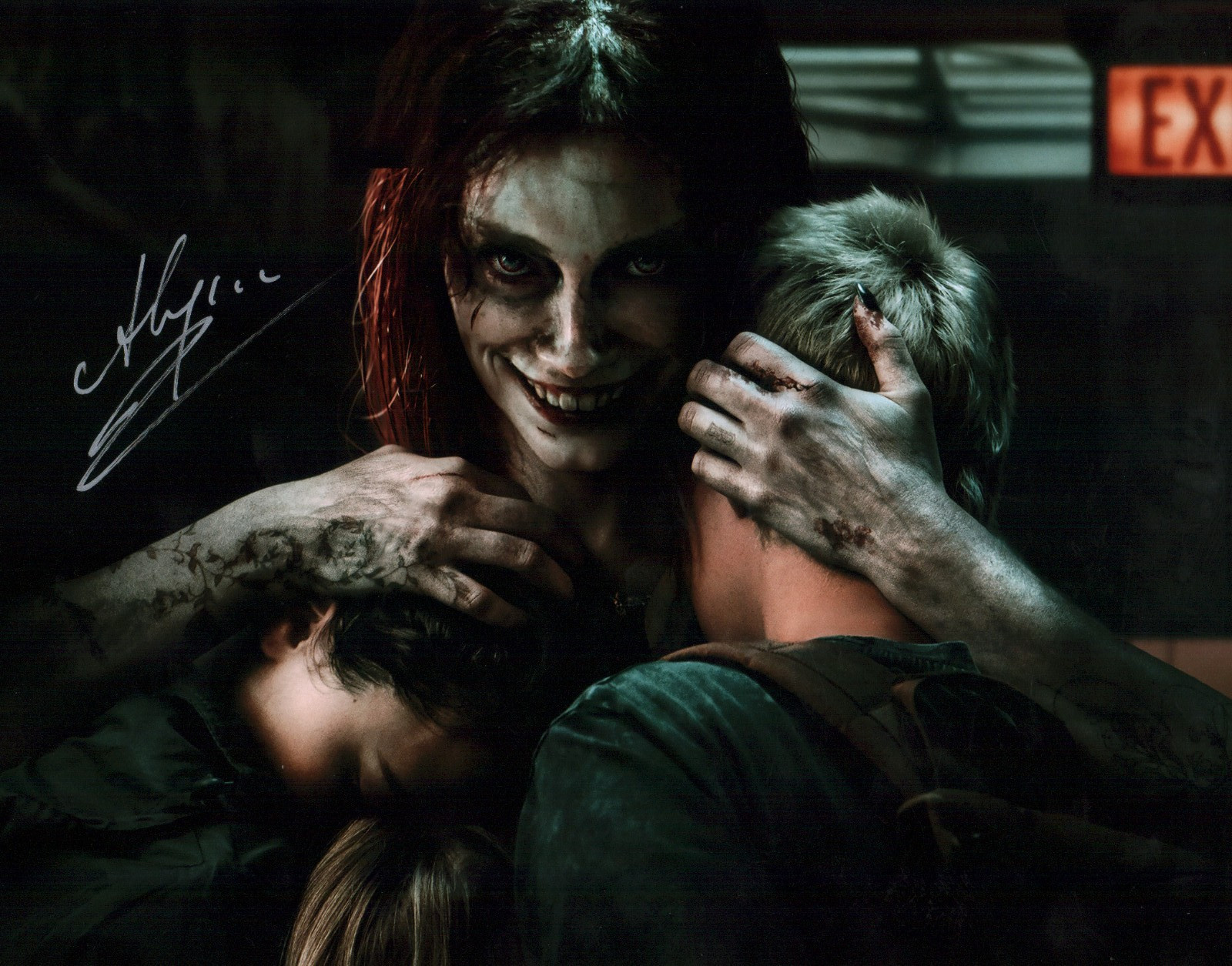 Alyssa Sutherland Evil Dead Rise 11×14 Signed Photo JSA Certified Autograph