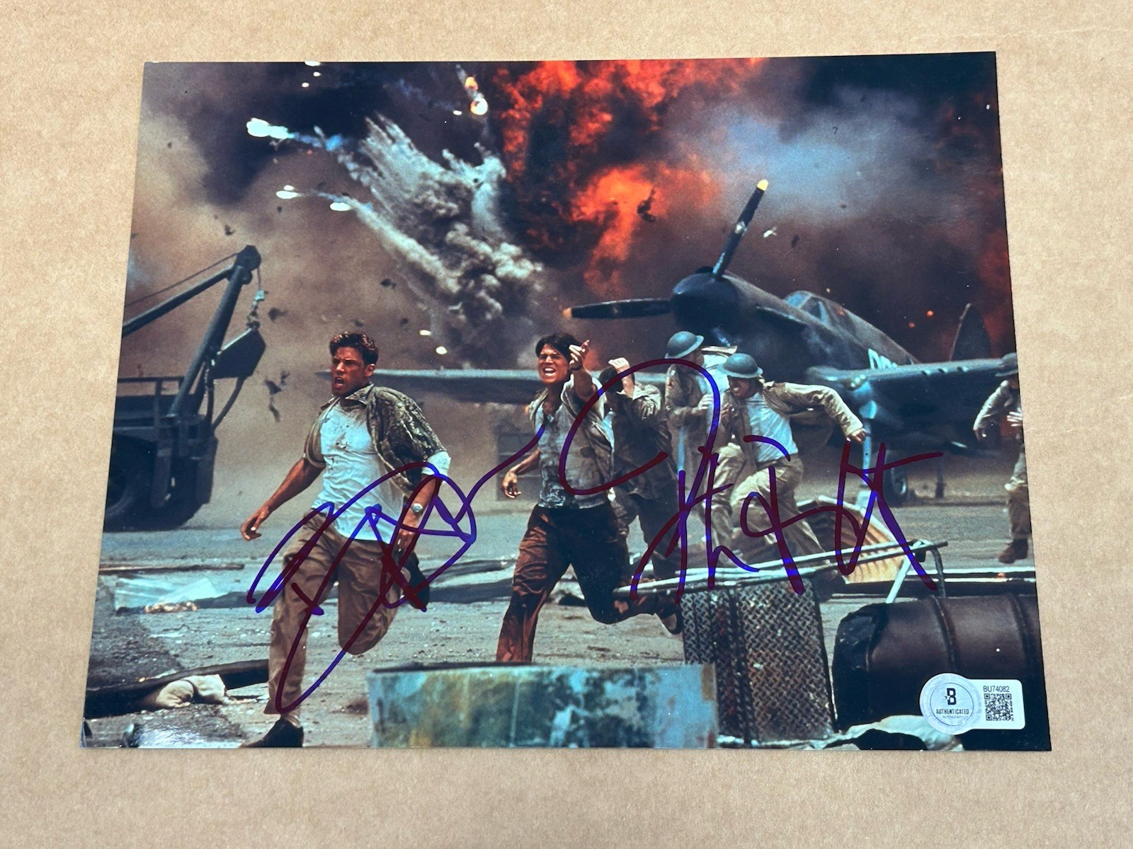 Ben Affleck & Josh Hartnett Signed 8×10 Photo Autographed Auto BAS Pearl Harbor