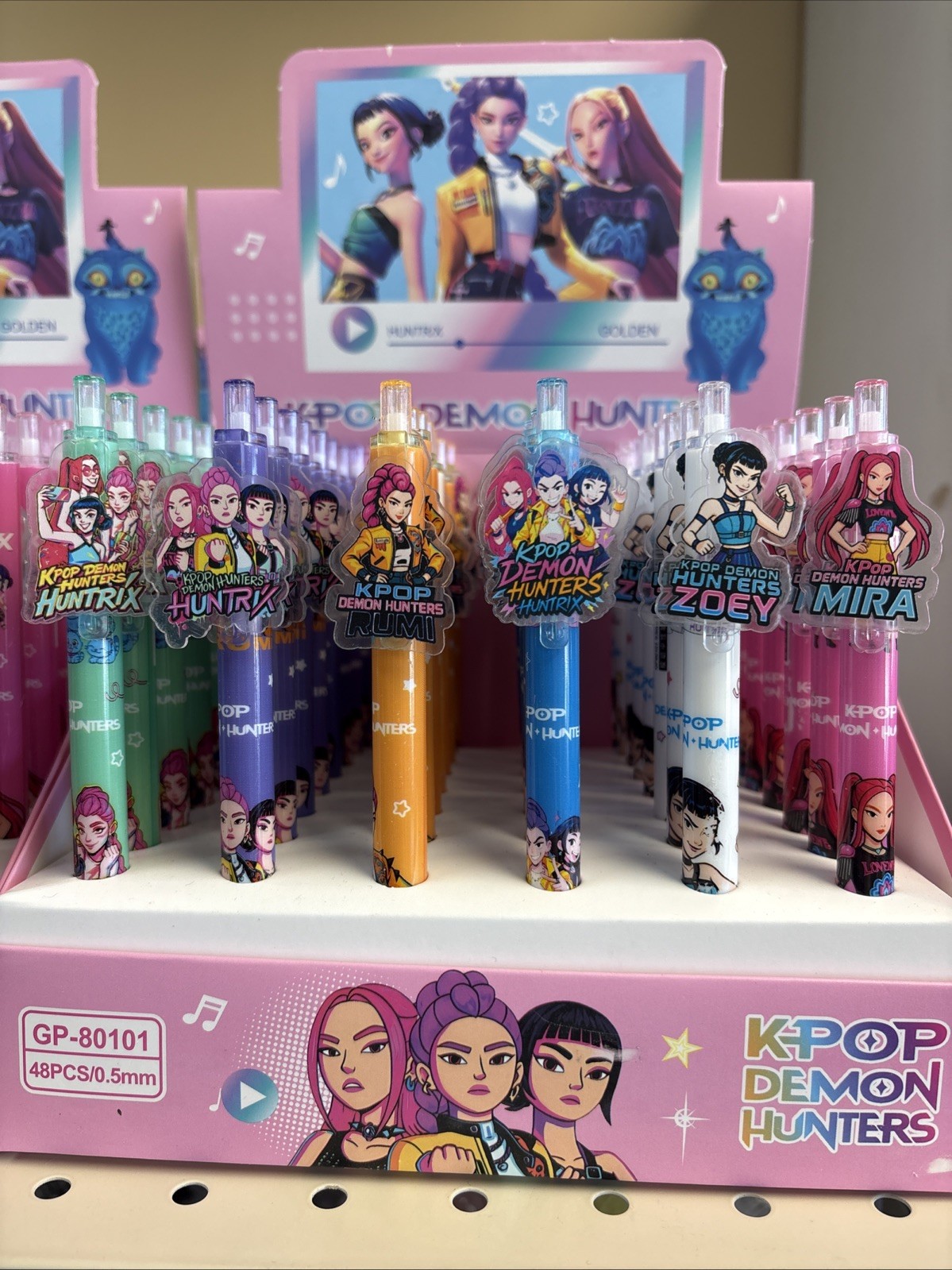 Kpop Demon Hunters 6 Pens Set