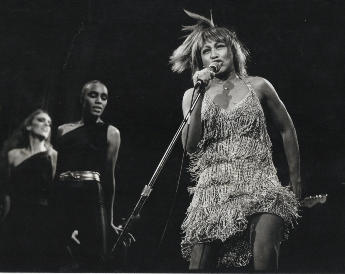 C1960-70s – Real Photo of Tina Turner Performing – XL1U