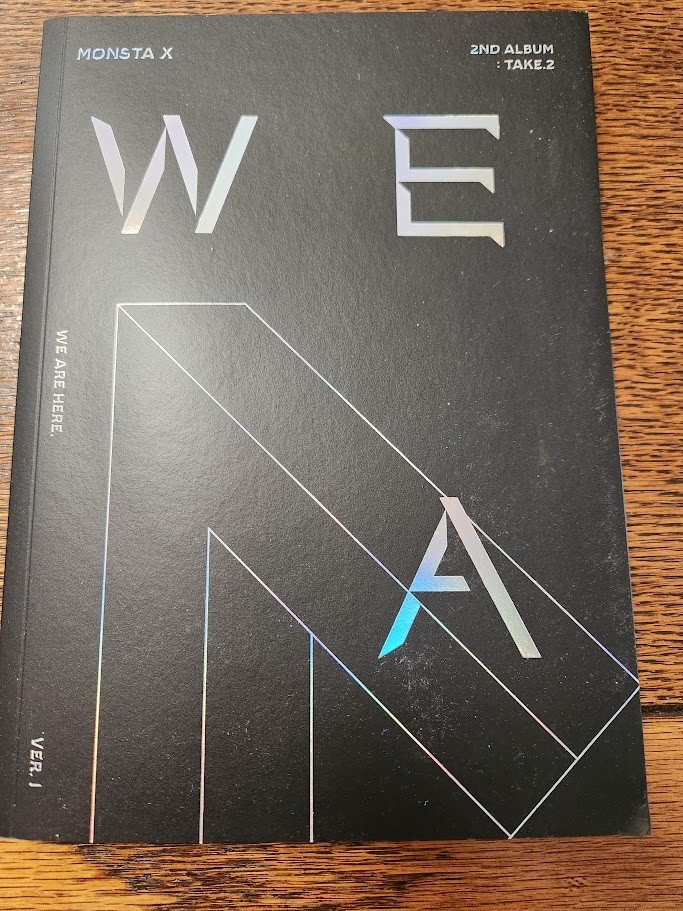MONSTA X 2ND ALBUM – TAKE 2: WE ARE HERE (VER. 1). Unsealed. No photocards. *K7*