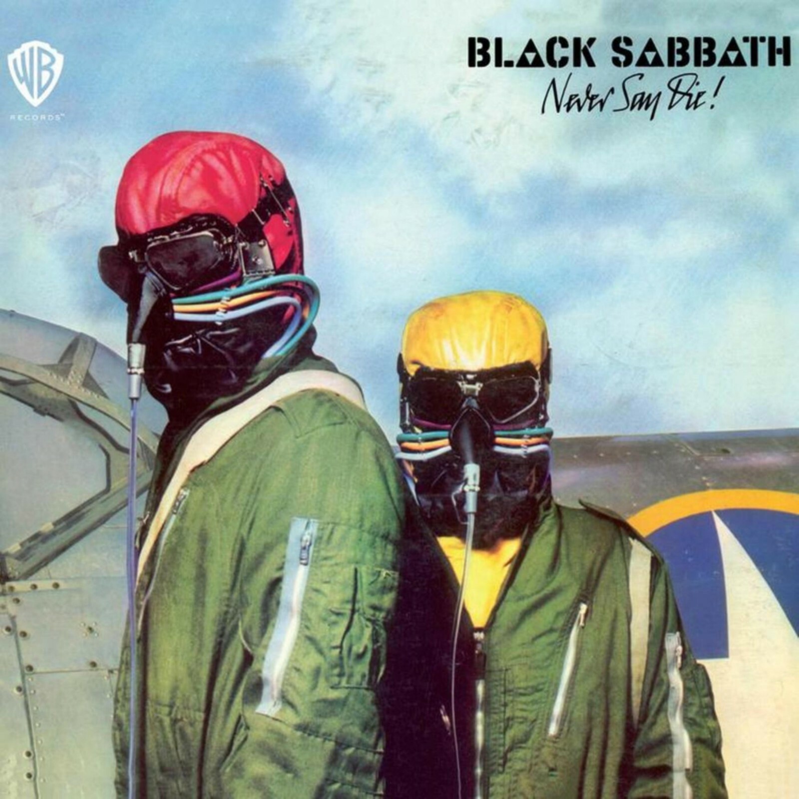 BLACK SABBATH Never Say Die BANNER 2×2 Ft Fabric Poster Flag album cover art