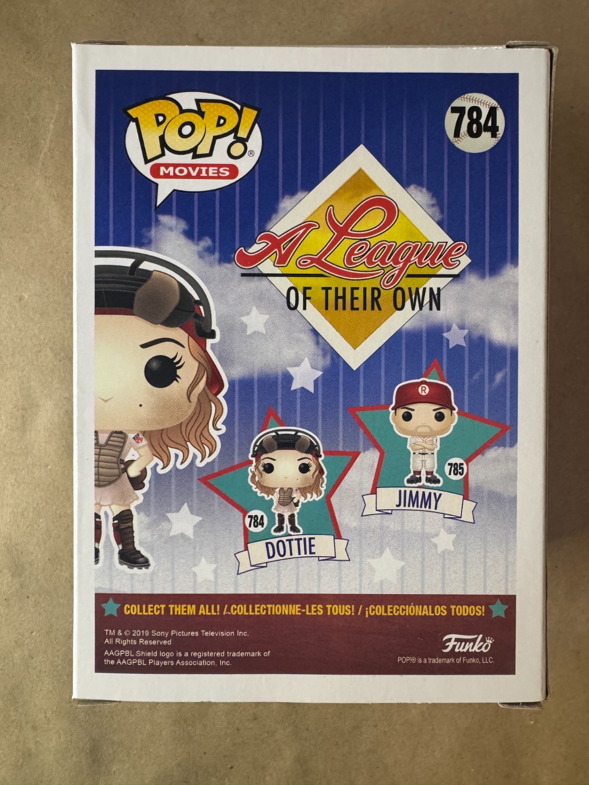 Signed Geena Davis Autographed Dottie League of Their Own Funko Pop Fanatics COA