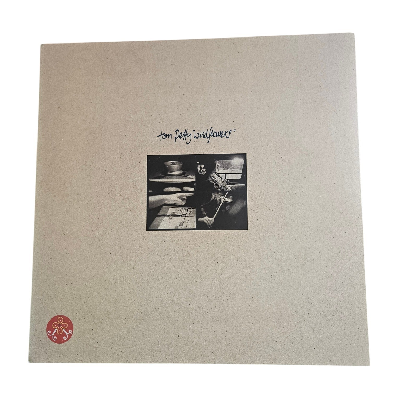 Tom Petty Wildflowers VTG 1994 Promo Flat Poster 12×12 Double Sided Warner Bros