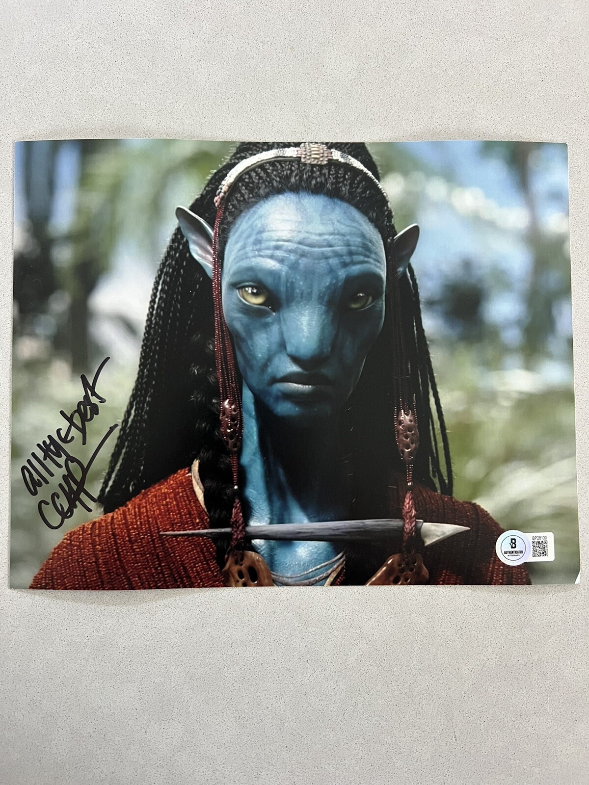 CCH Pounder autographed signed 8×10 photo Beckett BAS COA Sexy Hot Avatar Mo’at