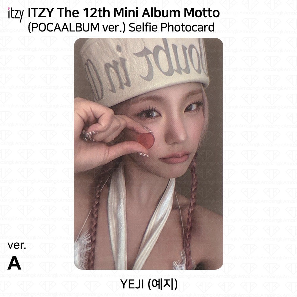 ITZY The 12th Mini Album MOTTO POCAALBUM ver. Photocard