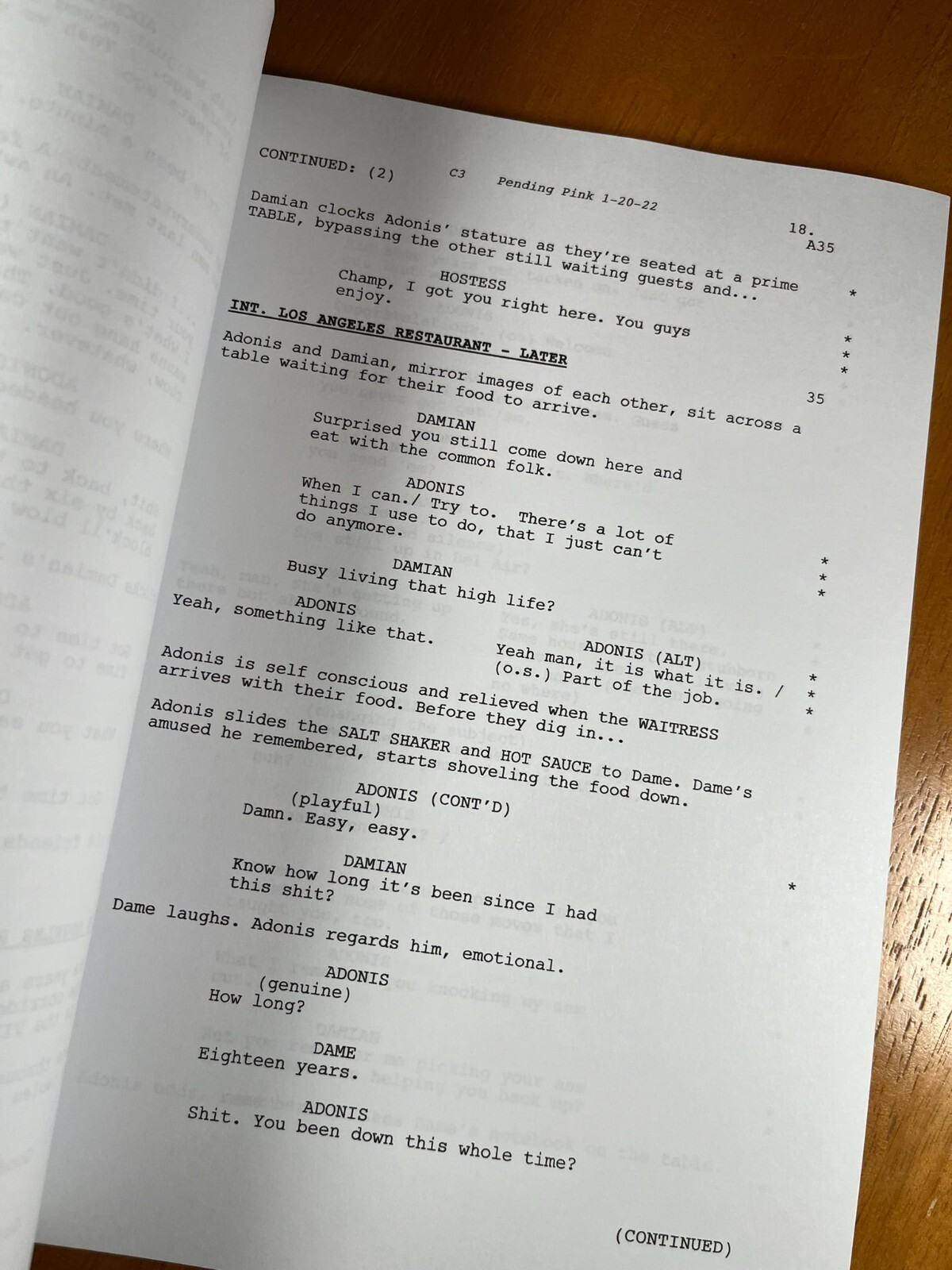 Creed III Script- 107 Pages- Full Script Reprint- Creed III Movie- Creed 3