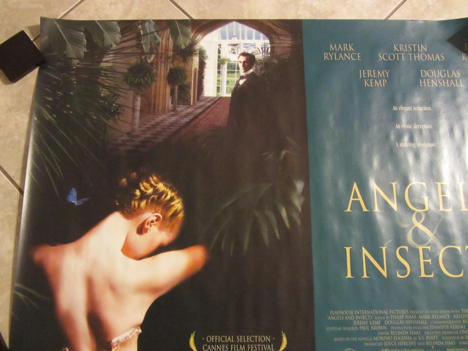 Angels and Insects movie poster : Patsy Kensit, Mark Rylance – 30 x 40 inches