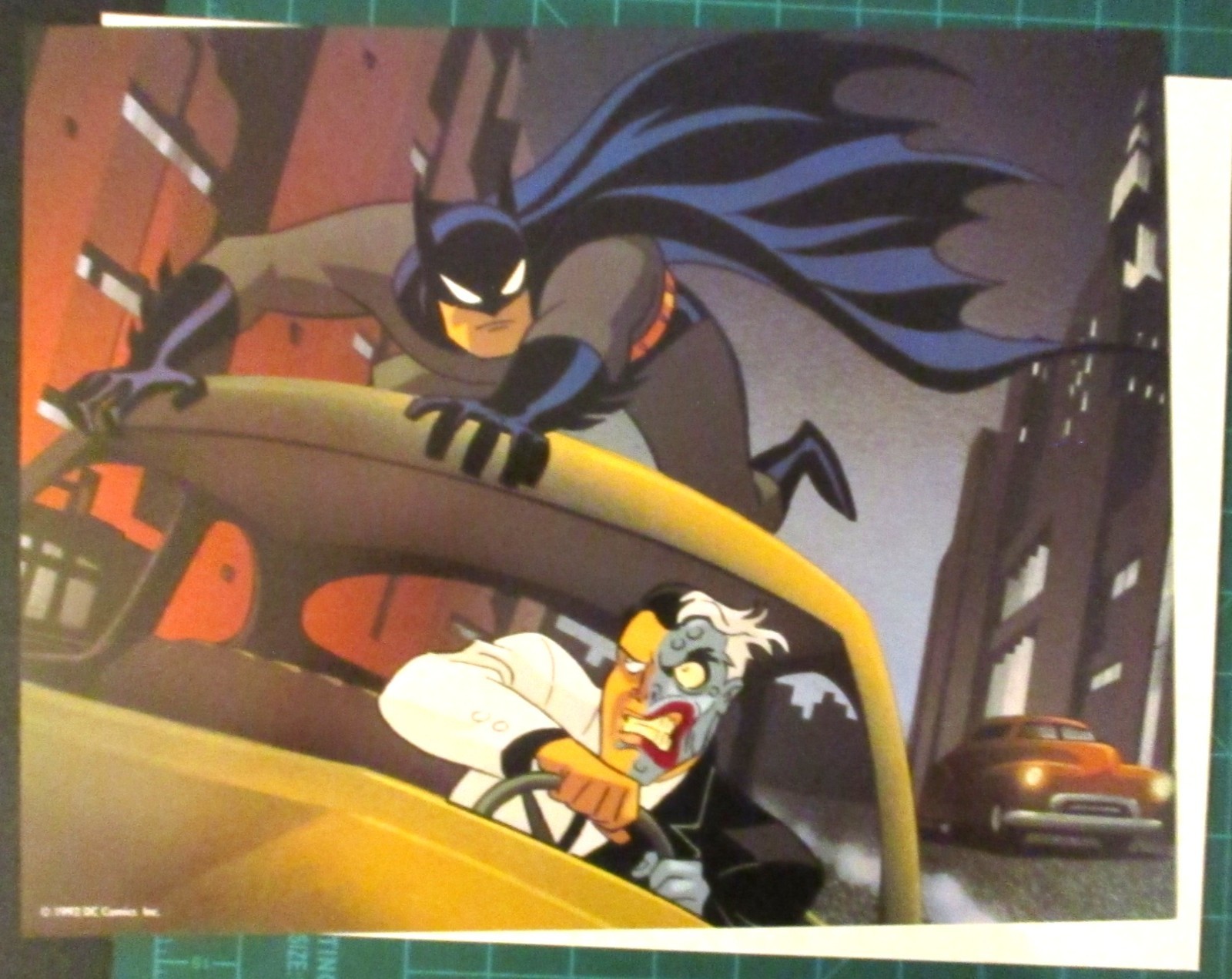 BATMAN ANIMATED SERIES TV CARDS DC COMICS SET CATWOMAN POISON IVY ROBIN MANBAT