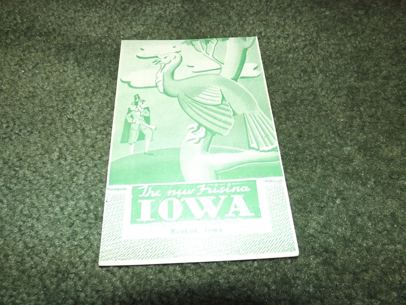 The New Frisina Iowa Movie Theatre-Coming Attractions 1943 – Keokuk, Iowa-Nice!
