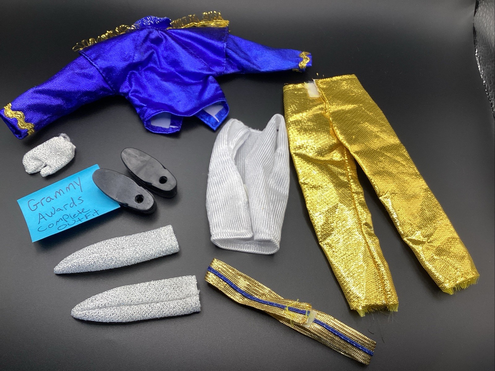 1984 Vintage Michael Jackson Grammy Awards Original Doll Outfit Complete/Used/NM