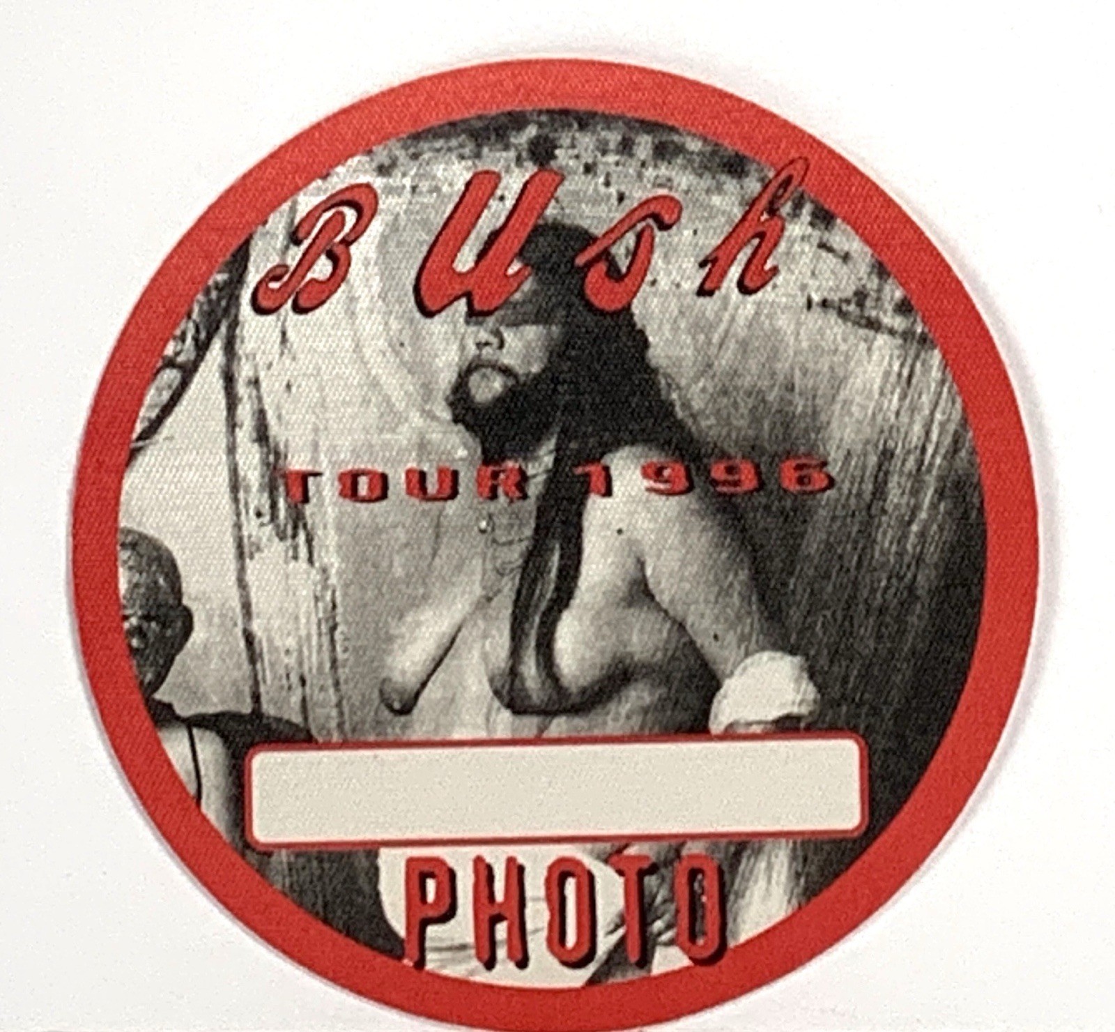 Bush Tour 1996 Backstage Pass Photo Unused Otto 116
