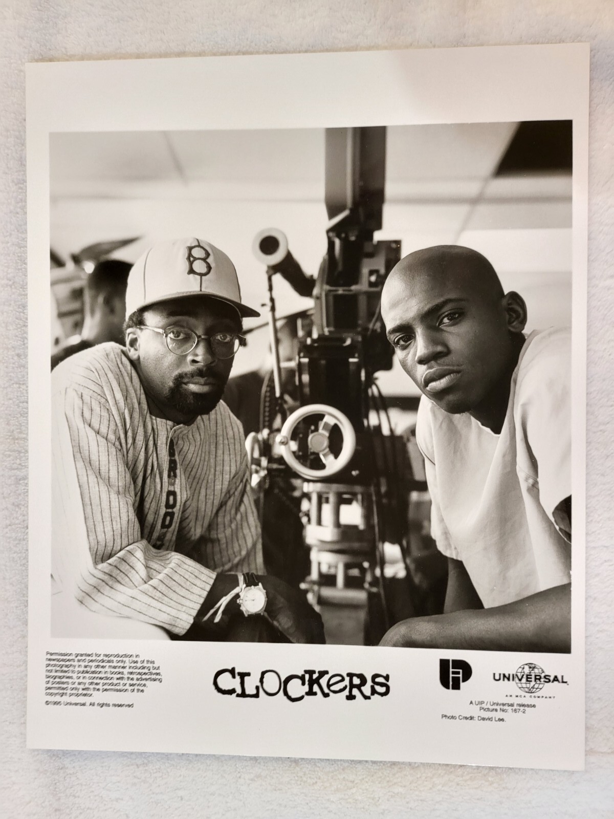 Clockers movie photo #1 – 8 x 10 – Spike Lee, Mekhi Phifer