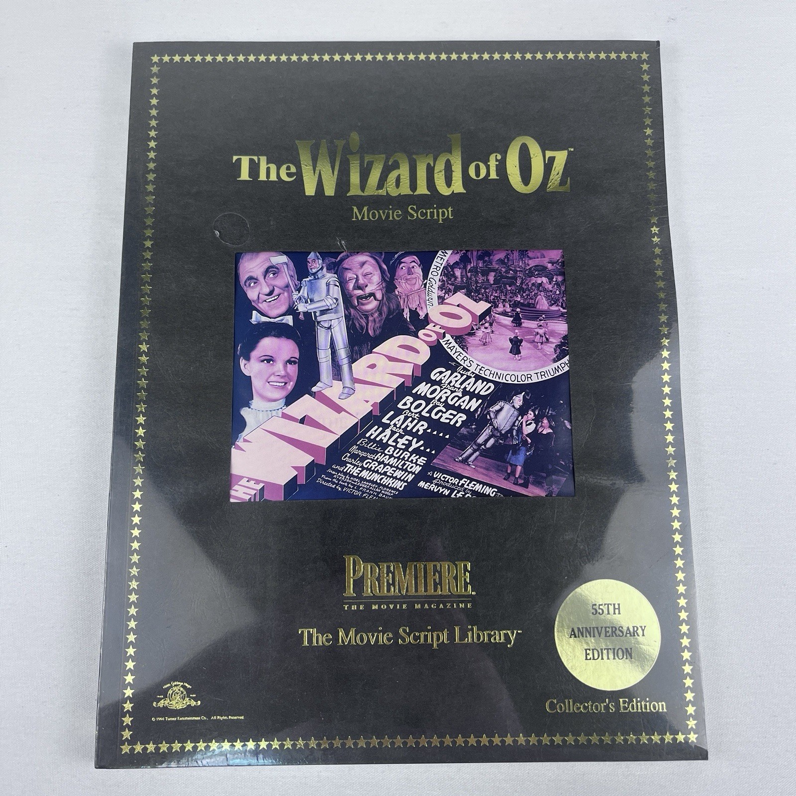 The Wizard of Oz Movie Script 55th Anniversary New / Sealed Vintage Collectible
