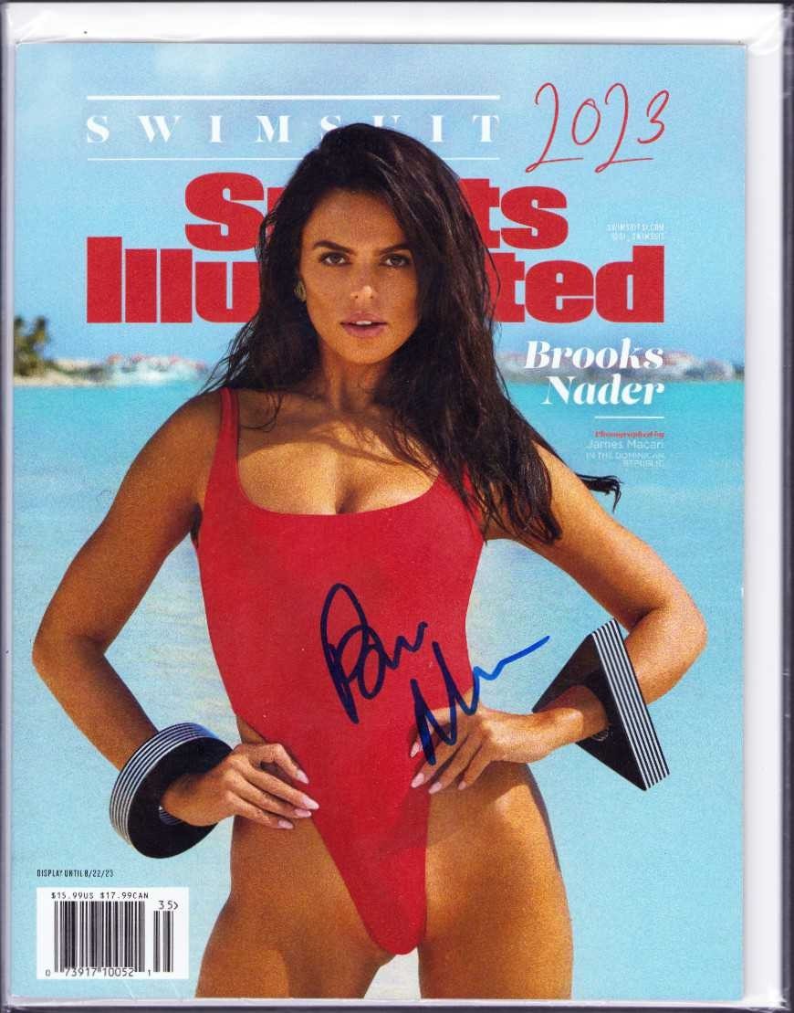 brooks nader signed sports illustrated