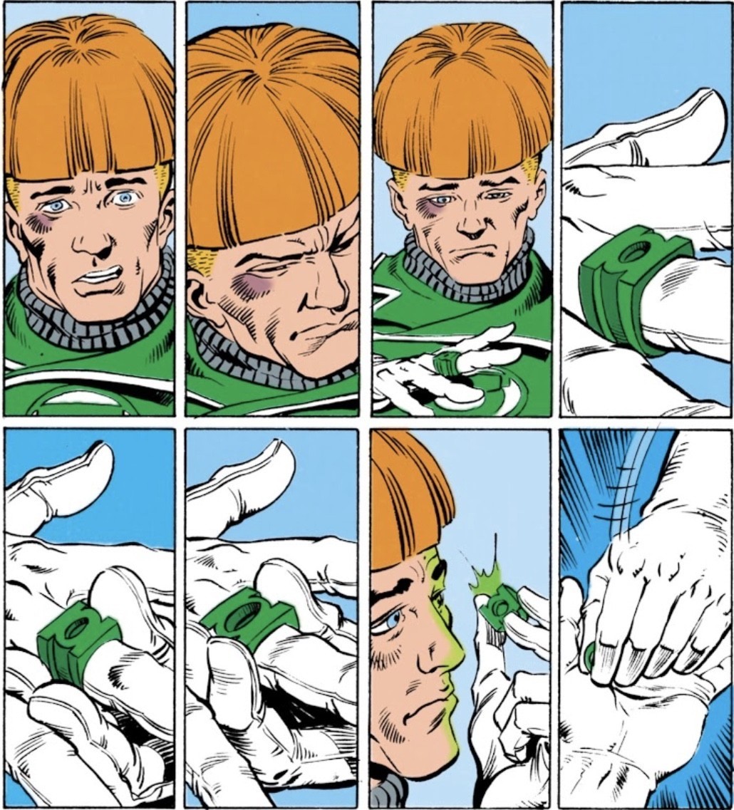 Green Lantern Chunky Power Ring, Joe Staton, Justice League International, JLI