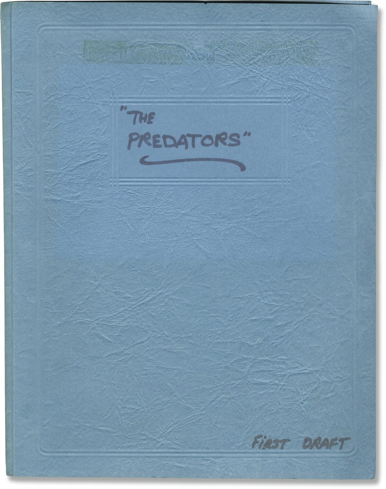 Ernest Haycox PREDATORS Archive of material for an unproduced film 1966 #152190