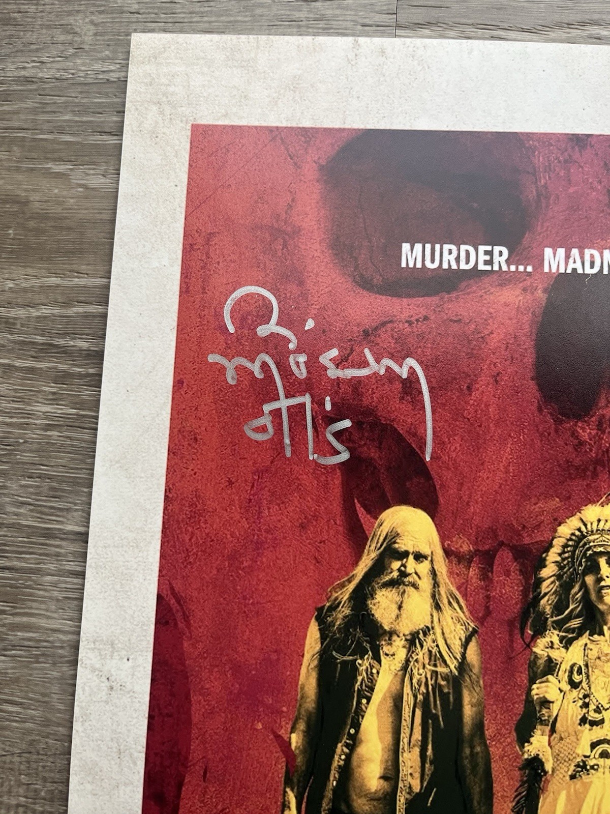 Bill Moseley Signed 3 From Hell 11×17 Photo JSA COA Otis Driftwood Horror Auto