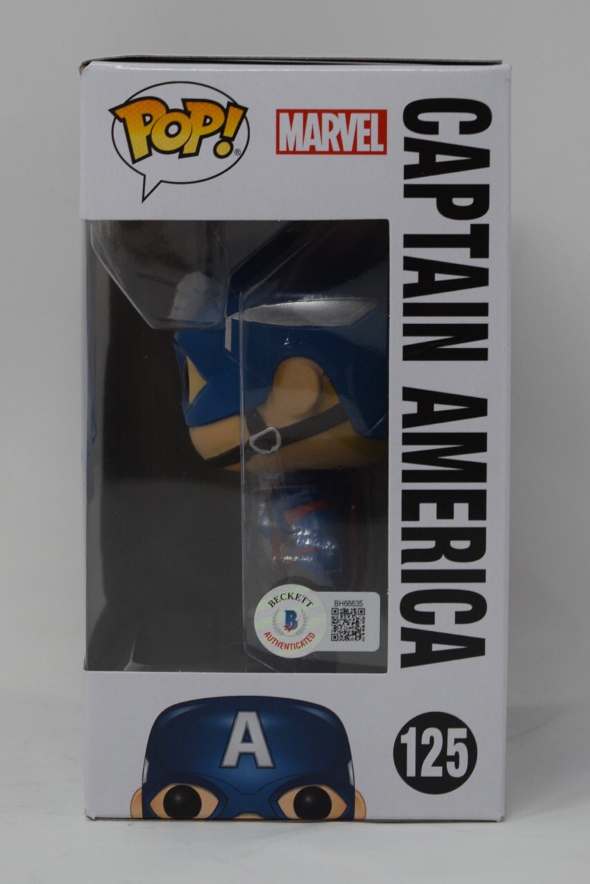 Anthony Russo Signed Autograph Funko Pop Captain America Avengers Beckett COA