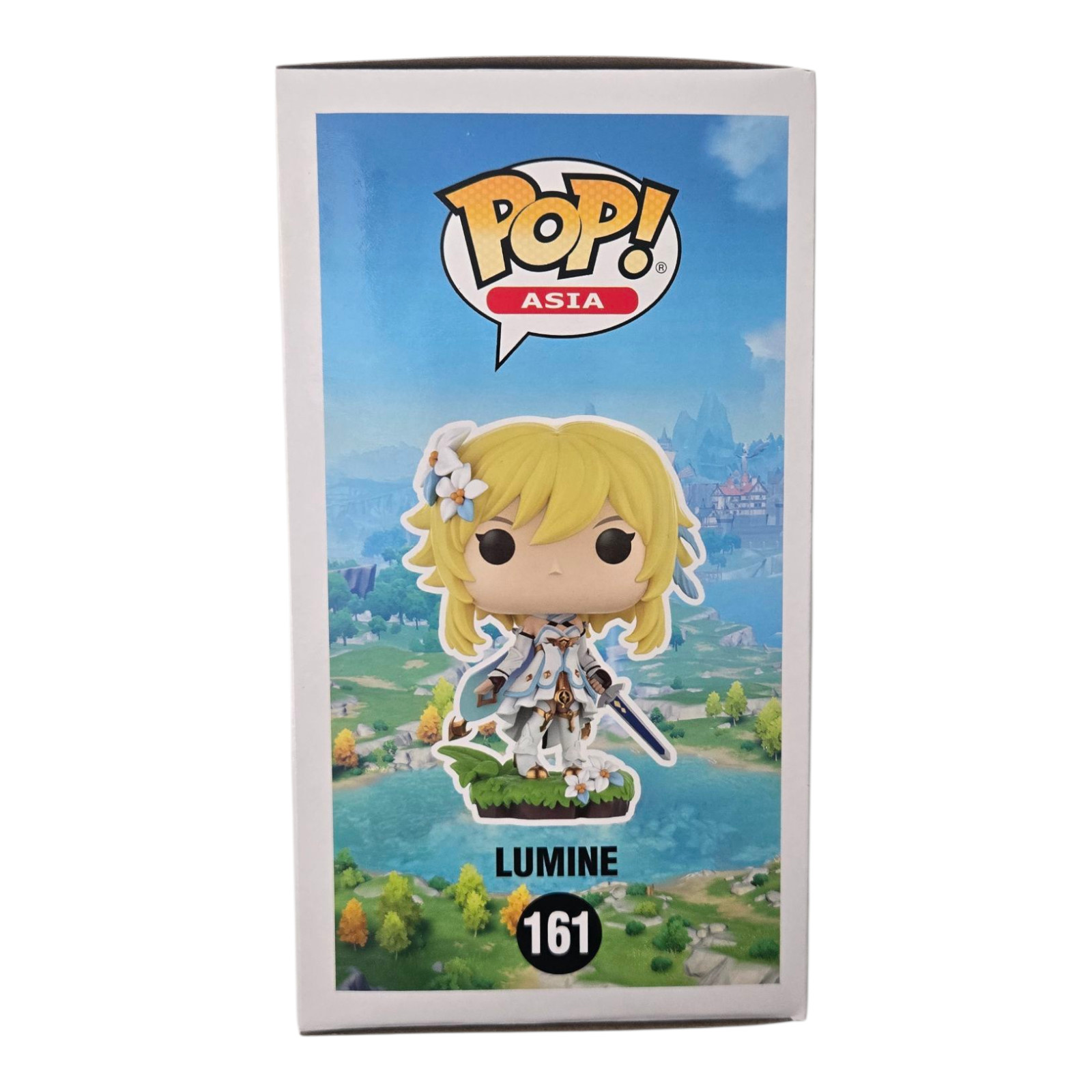 Lumine Signed Funko Pop Genshin Impact Sarah Miller Crews 161 Autograph JSA COA