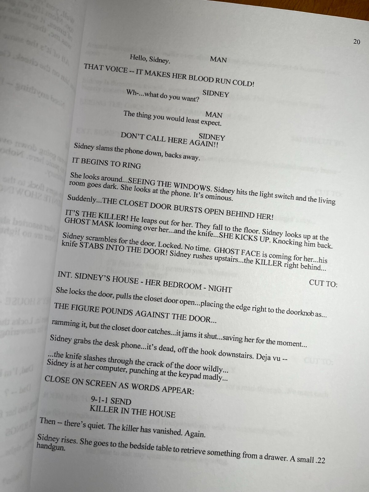Scream 1-6 Script Bundle- Signed- Autograph Reprints- 6 Scripts!- Ghost Face