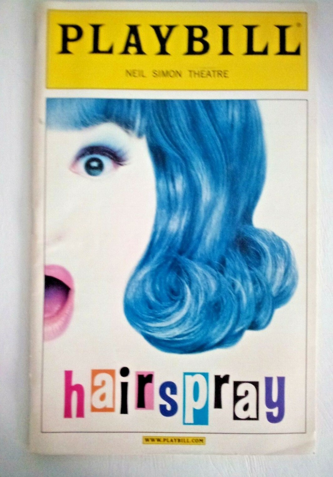 PLAYBILL Hairspray Sept 2003 (Harvey Fierstein, Kathy Brier, Matthew Morrison)