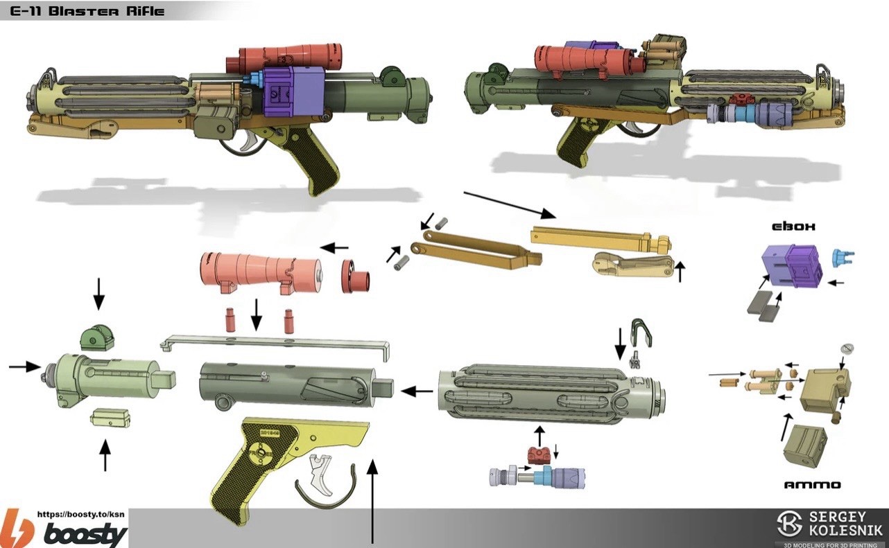 E-11 Blaster DIY kit