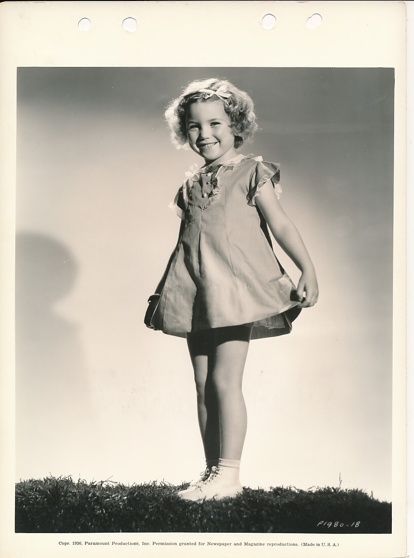 BETTY HOLT Child Star Original Vintage 1936 DbW Key Book FASHION Portrait Photo