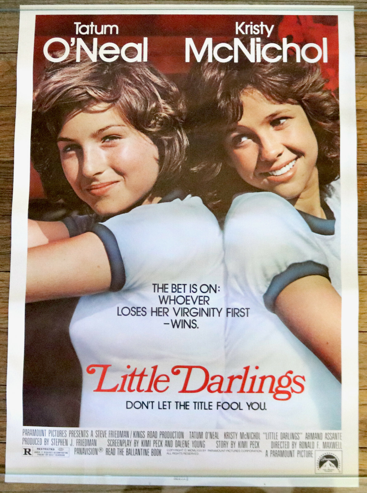 LITTLE DARLINGS 1980 movie poster Tatum O’Neal Kristy McNichol Matt Dillon