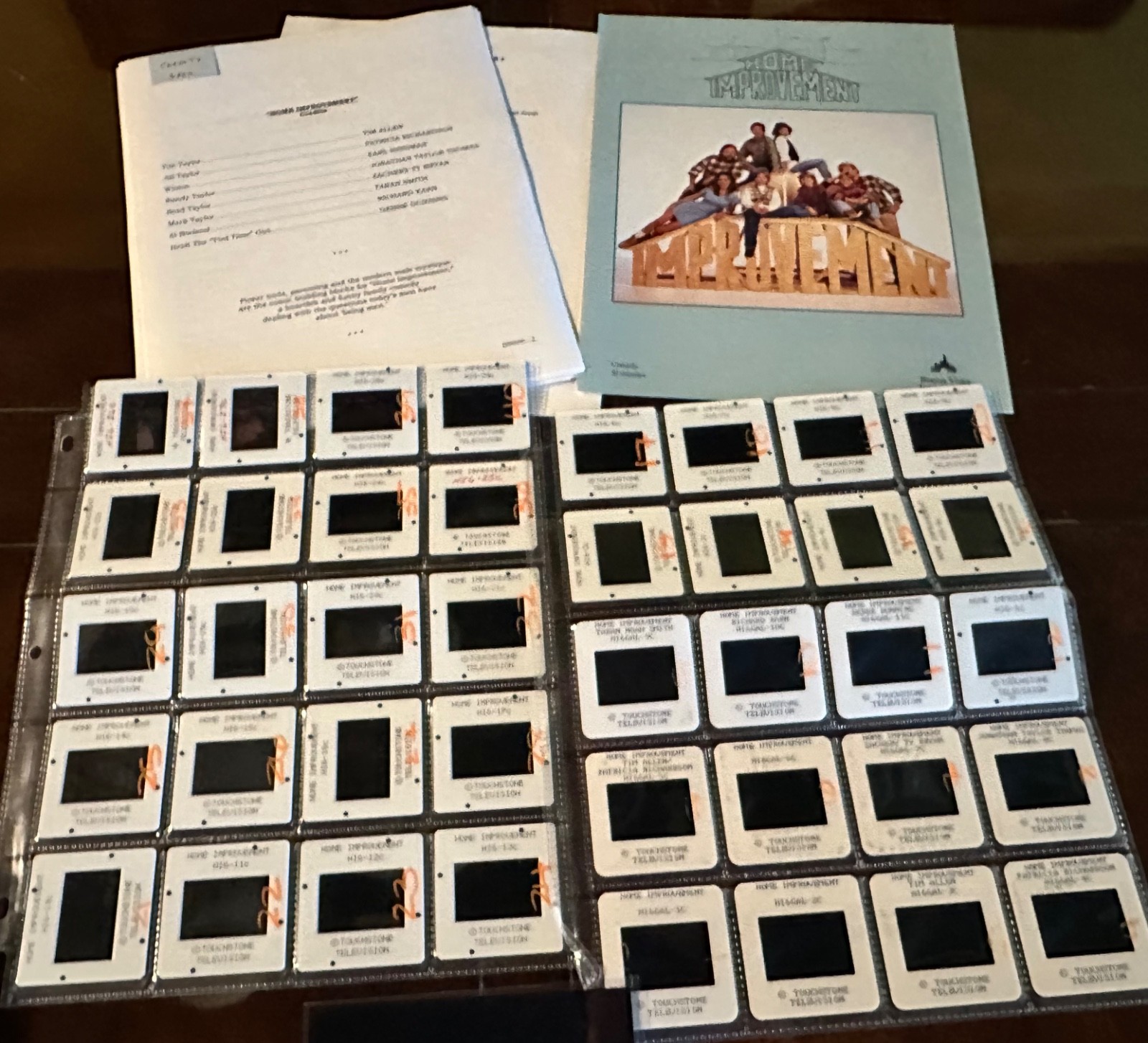 HOME IMPROVEMENT YEAR 1 TV SHOW RARE PRESS KIT 53 SLIDE PHOTOS TIM ALLEN