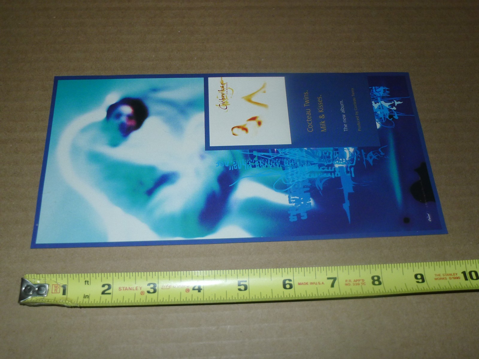 COCTEAU TWINS long thin PRINT AD milk kisses 90’S ethereal goth dead can dance