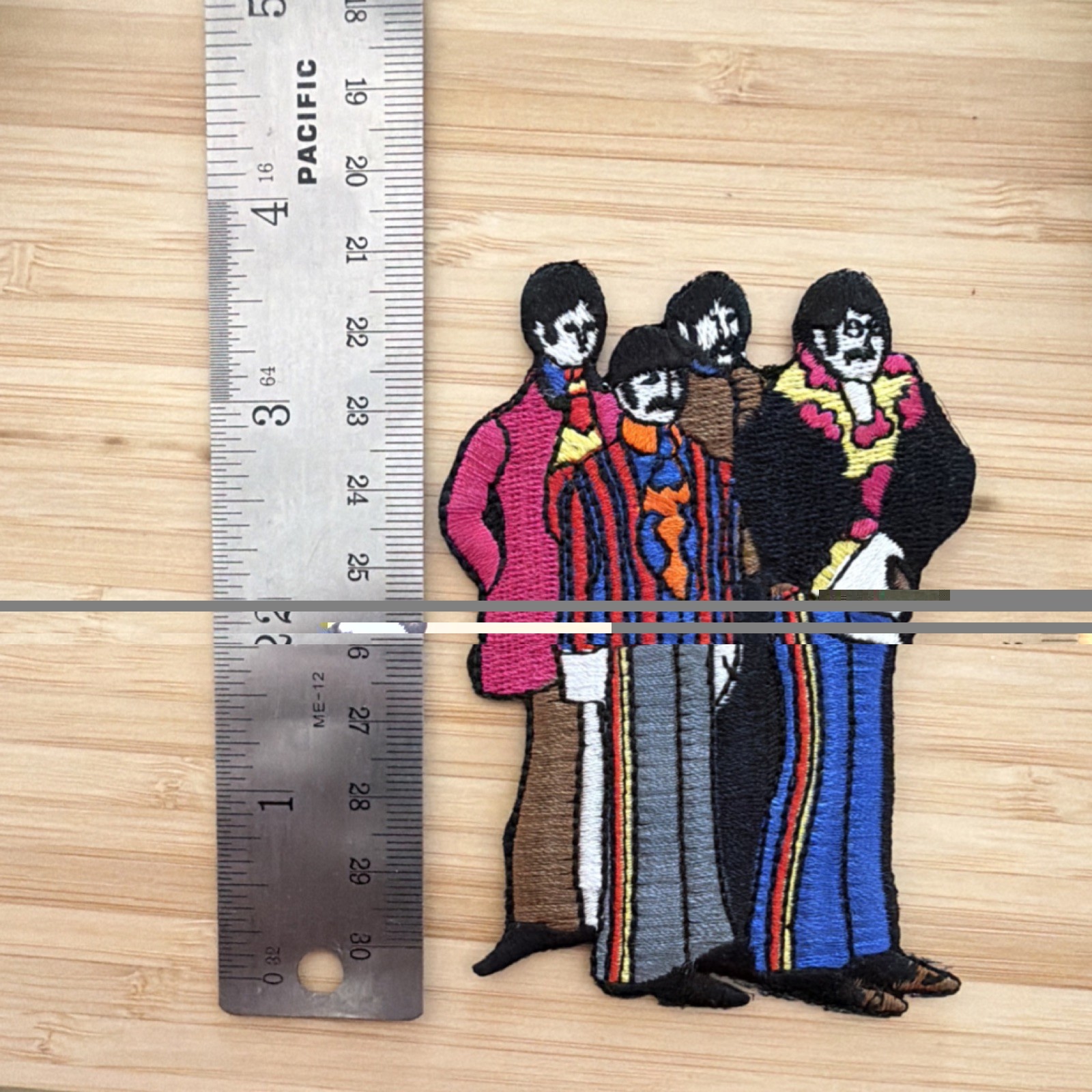 Beatles Embroidered Patch Sgt. Pepper Style 2009 Apple Corps Ltd Music P-1406