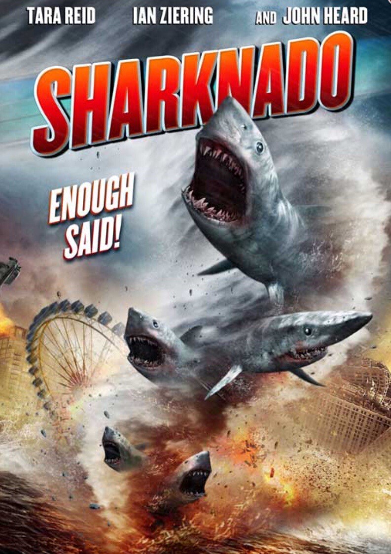 Sharknado 11”x17” Unframed Card Movie Poster On Card Stock