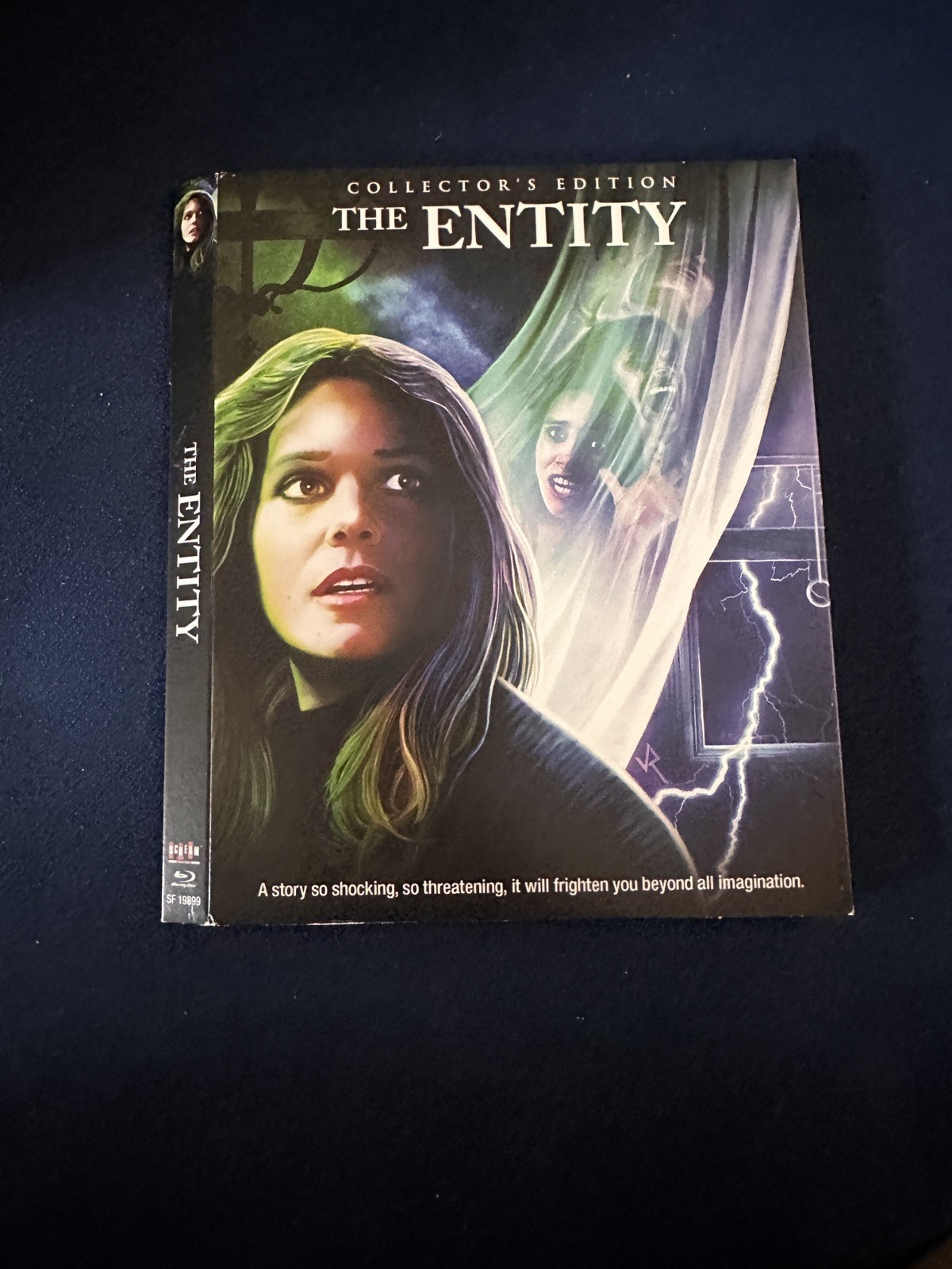 SLIPCOVER ONLY The Entity Blu-ray Scream Factory SLIPCOVER ONLY NO DISCS OR CASE