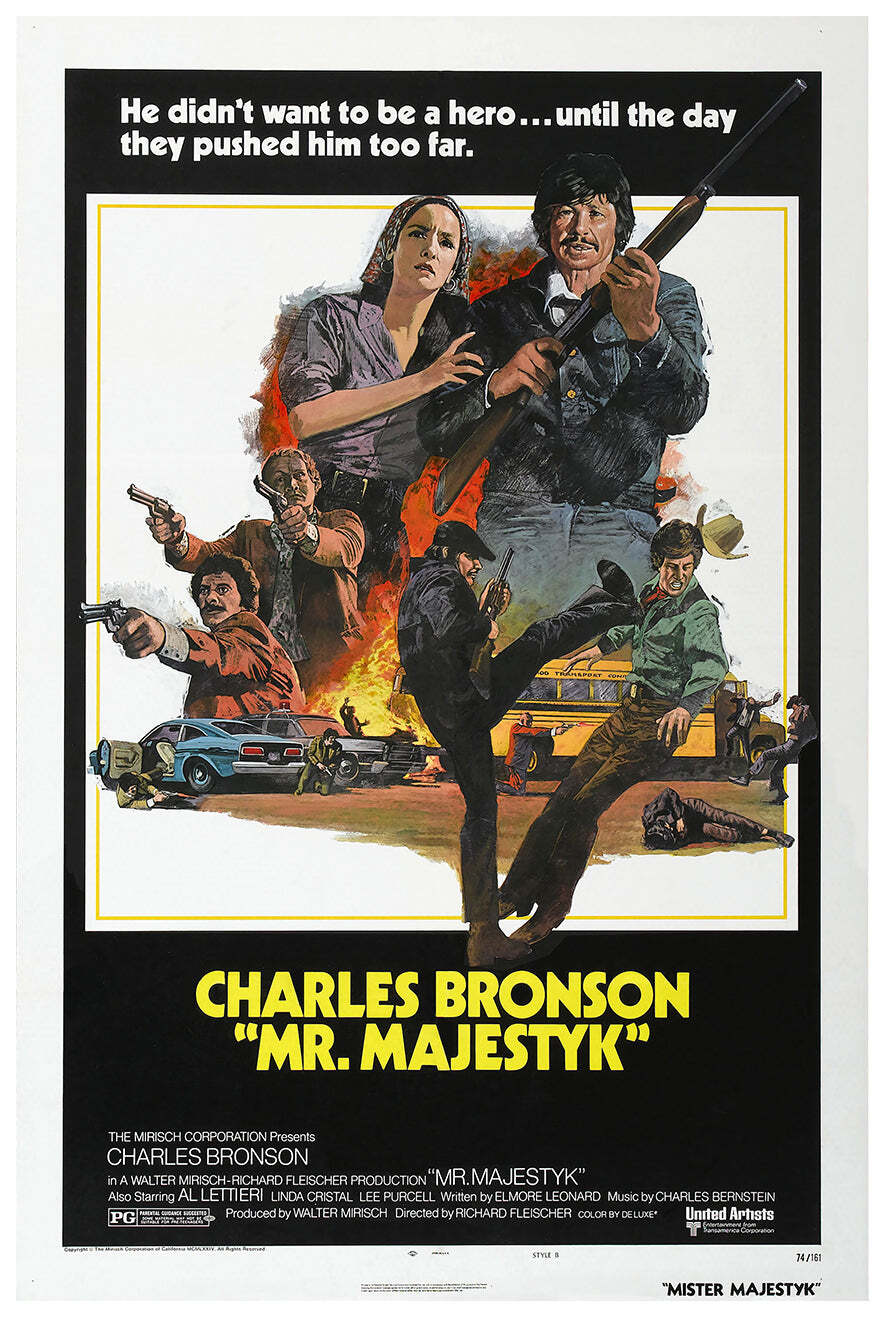 Mr. Majestyk 1974 – Charles Bronson – US – Classic Movie Poster
