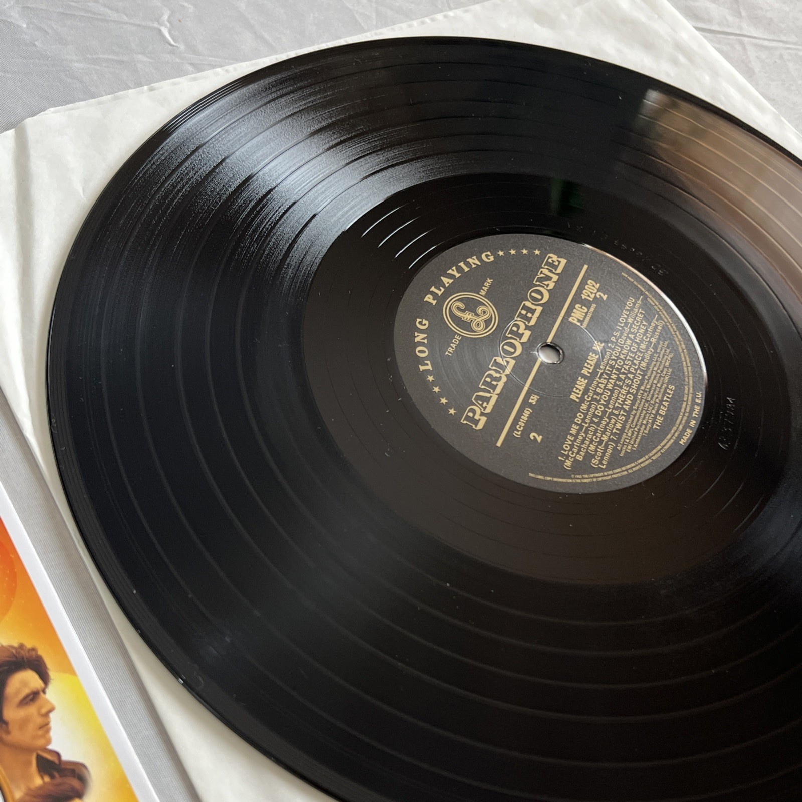 The Beatles 1963 Please Please Me Parlophone PMC 1202 Mono Recording Excellent C
