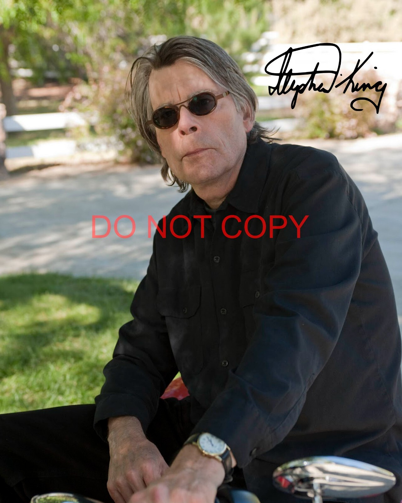 Stephen King signed 8×10 Photo REPRINT King of Horror The Shining #2