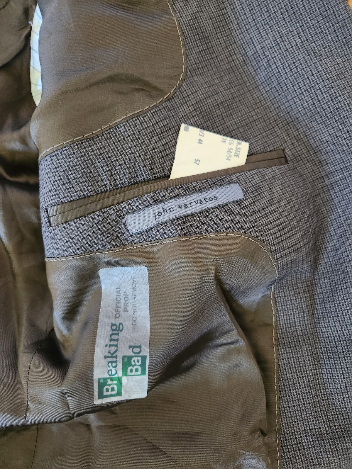 Breaking Bad Original Screen Used Walter White John Varvatos Sport Coat Prop
