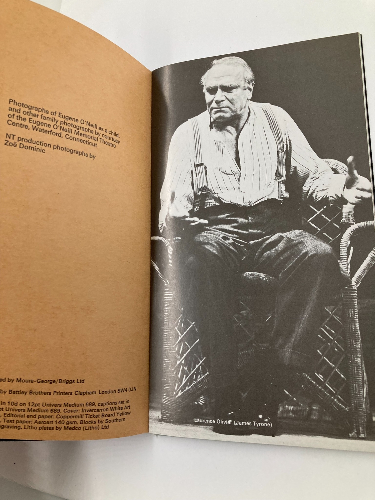 1963-1971 Souvenir Program The National Theatre Long Day’s Journey Into Night