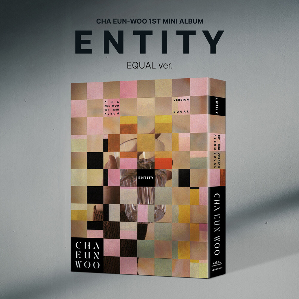 ASTRO CHA EUN-WOO ENTITY 1st Mini Album CD+Photobook+Photocard+Etc+Tracking Num