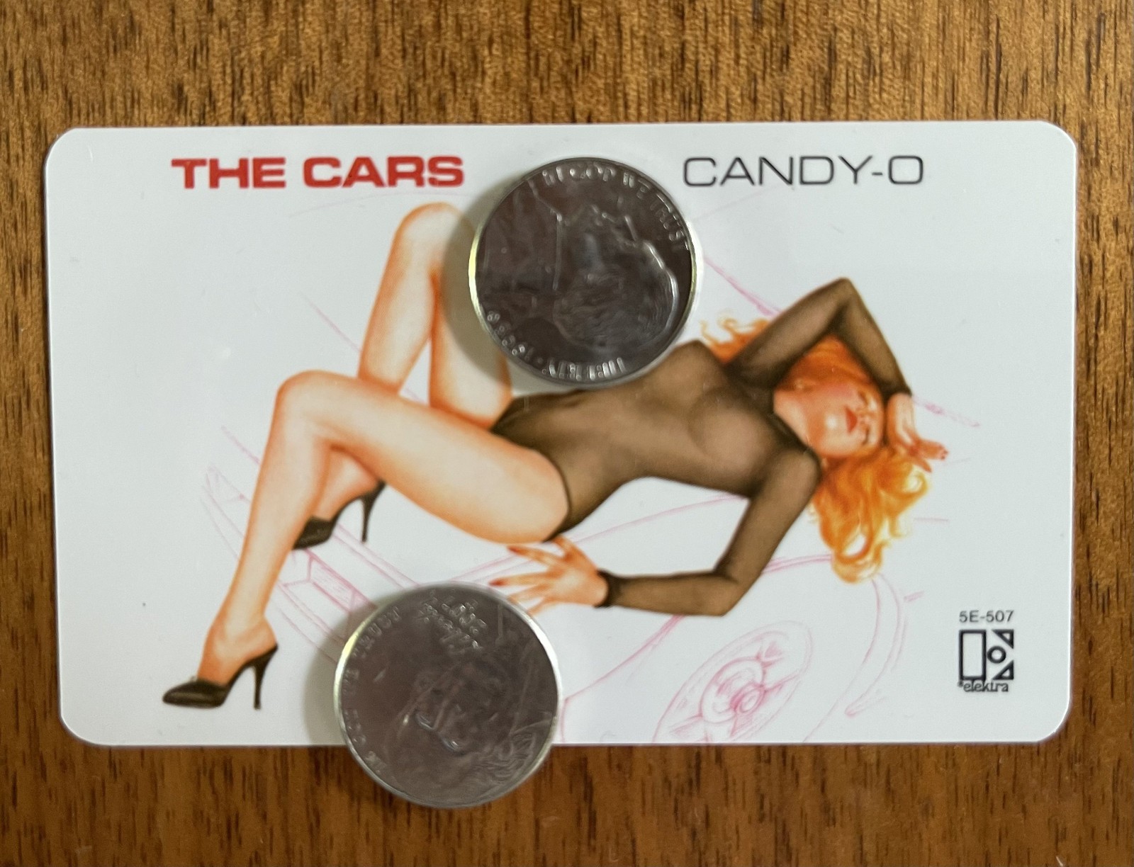 Vintage THE CARS Promo Pocket Calendar Candy-O Ric Ocasek 1979 RARE
