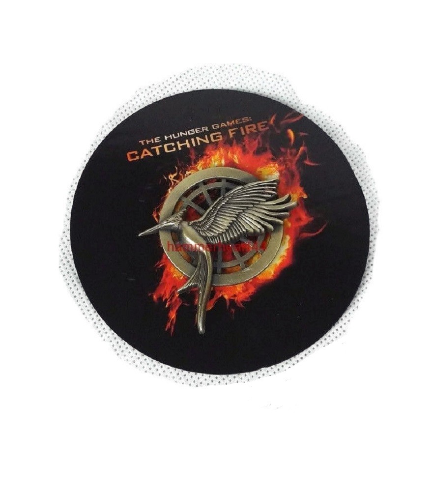 HUNGER GAMES MOCKINGJAY BROOCH pin Catching Fire Suzanne Collins SDCC 2013