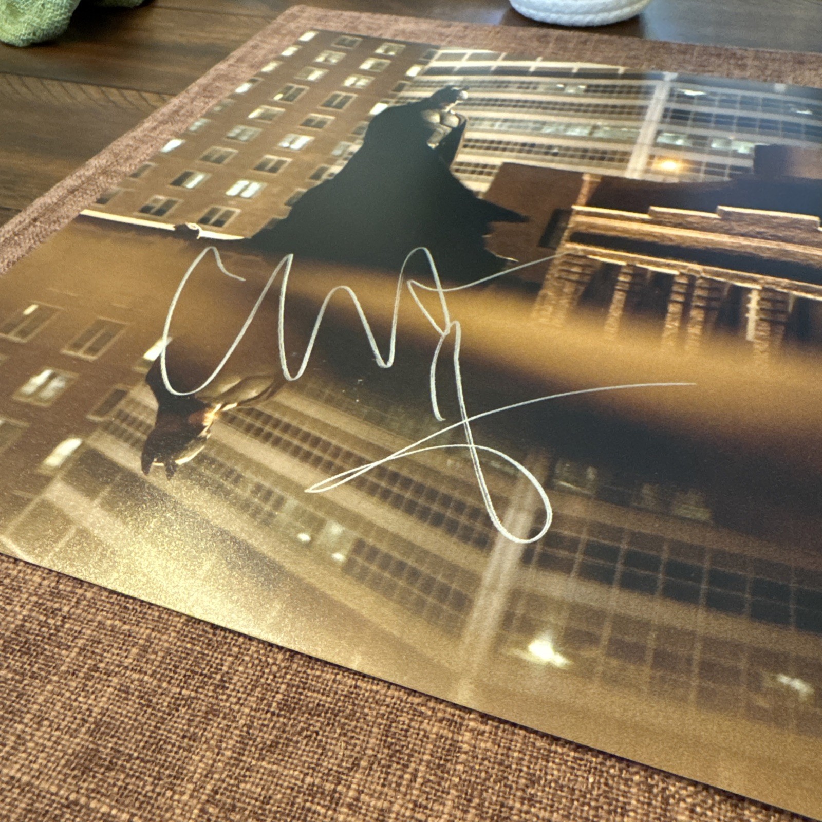 CHRISTIAN BALE SIGNED 11×14 BATMAN AUTOGRAPHED PHOTO ~THE DARK KNIGHT w/COA