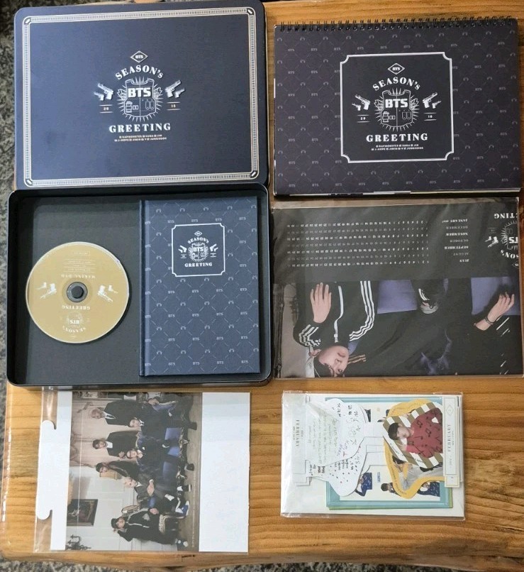 BTS 2016 Season’s Greetings DVD Full Set +Free Gift